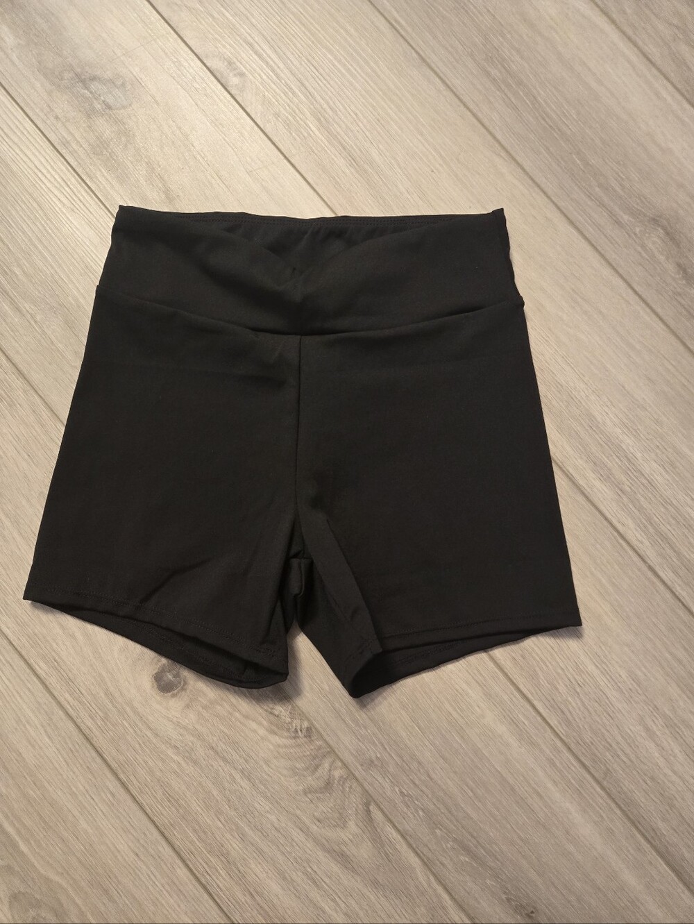 Purple PIXIES Jazzy Shorts Adult Medium  High-Waist Black NWT